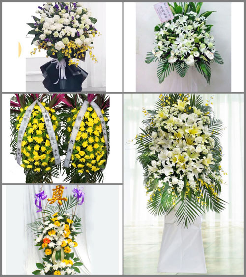 黑龙江佳木斯同江市向阳乡白事花篮预定